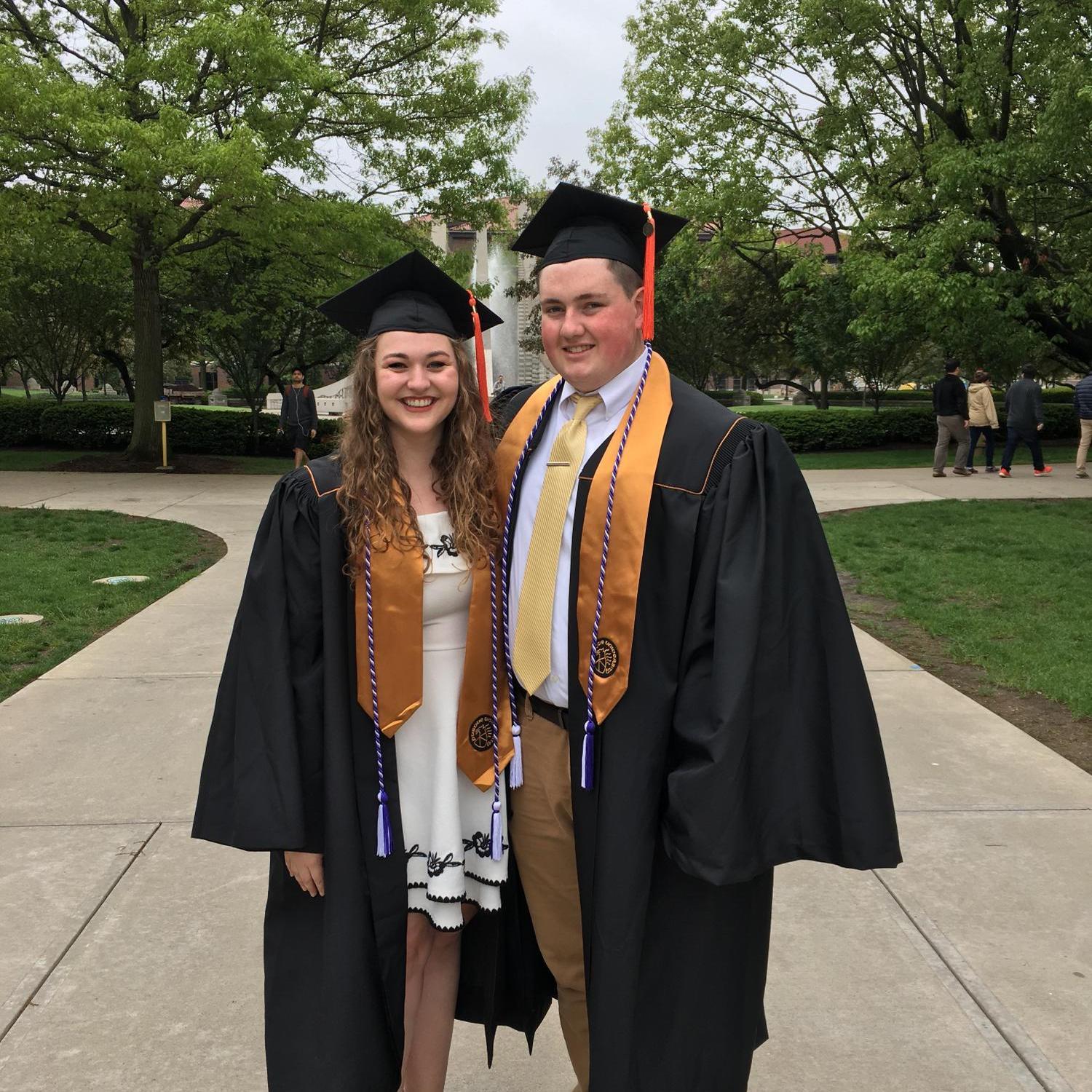 Purdue graduation - WE DID IT! (May 2017)