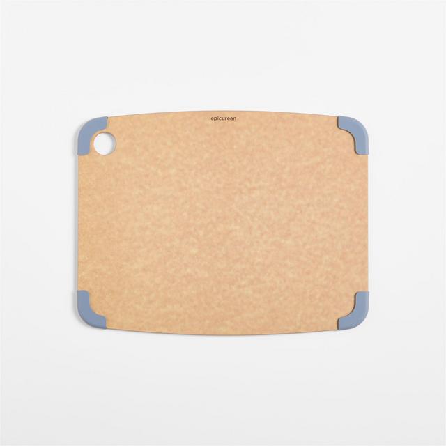 Epicurean Natural and Blue Non-Slip Paper Composite Cutting Board 14.5"x11.25"