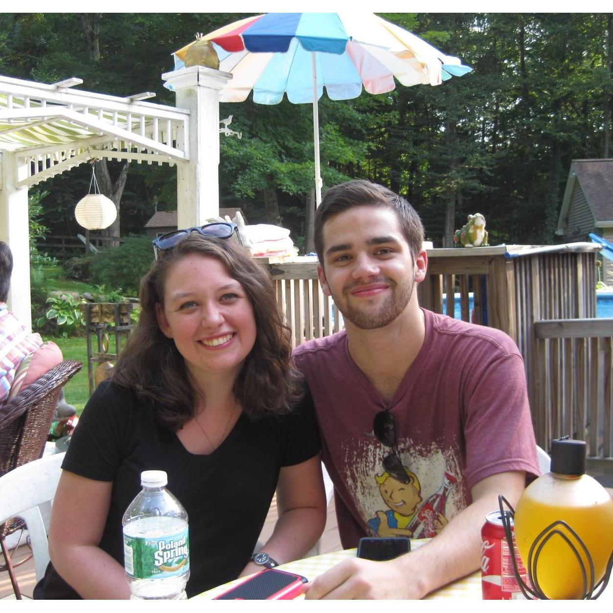 Us having fun at a Goodspeed staff party circa. 2015