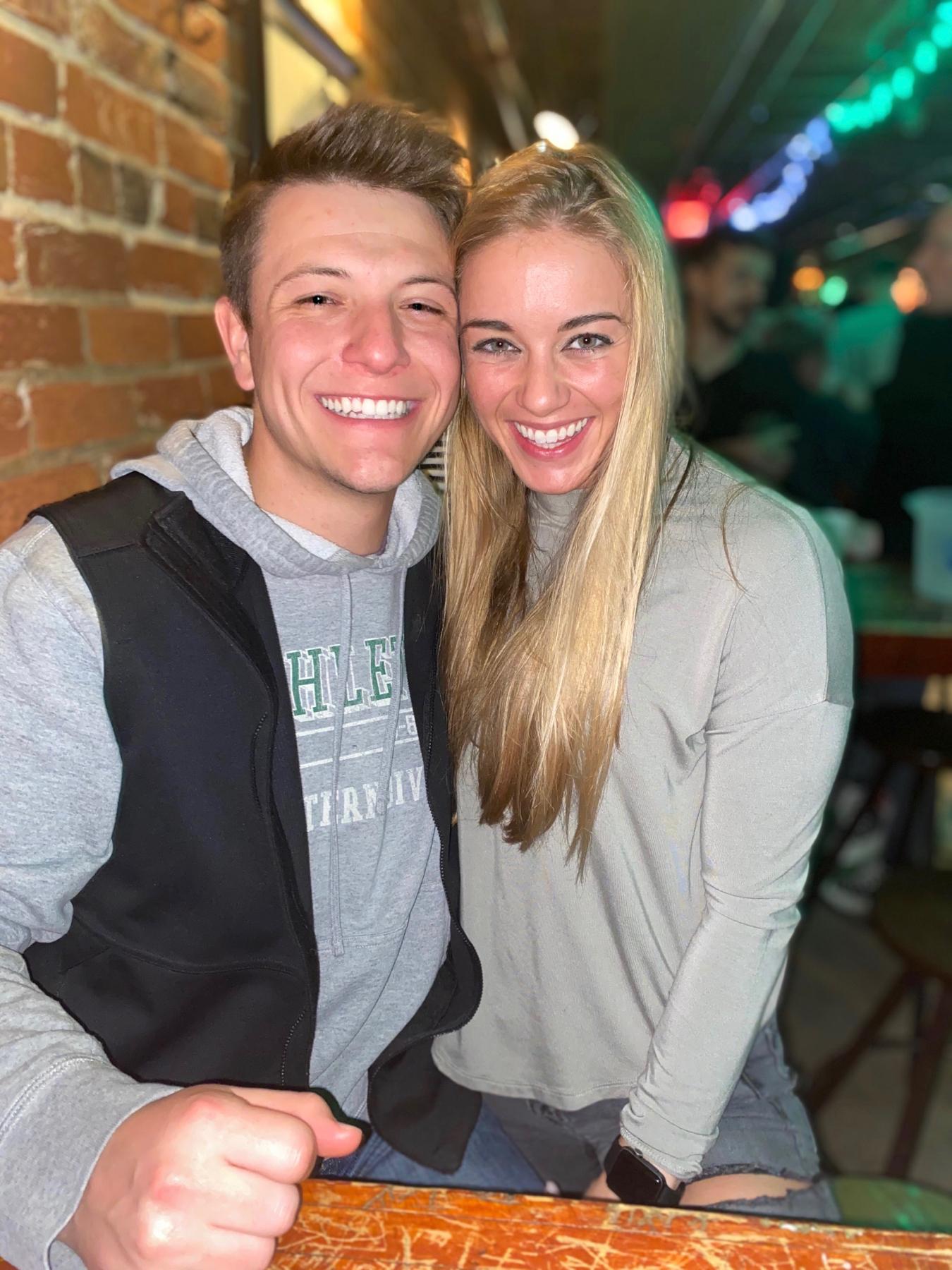 One of our first dates after a Brett Young concert!