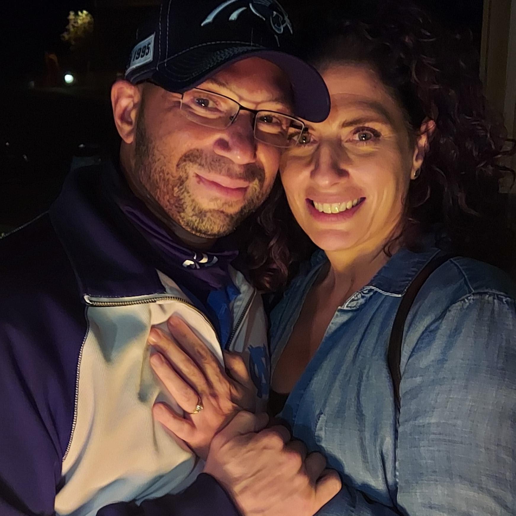 The night we got engaged.....at Glenora!