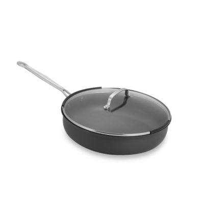 Cuisinart 12'' Deep Fry Pan With Tempered Glass Cover, 5-Quart Capacity