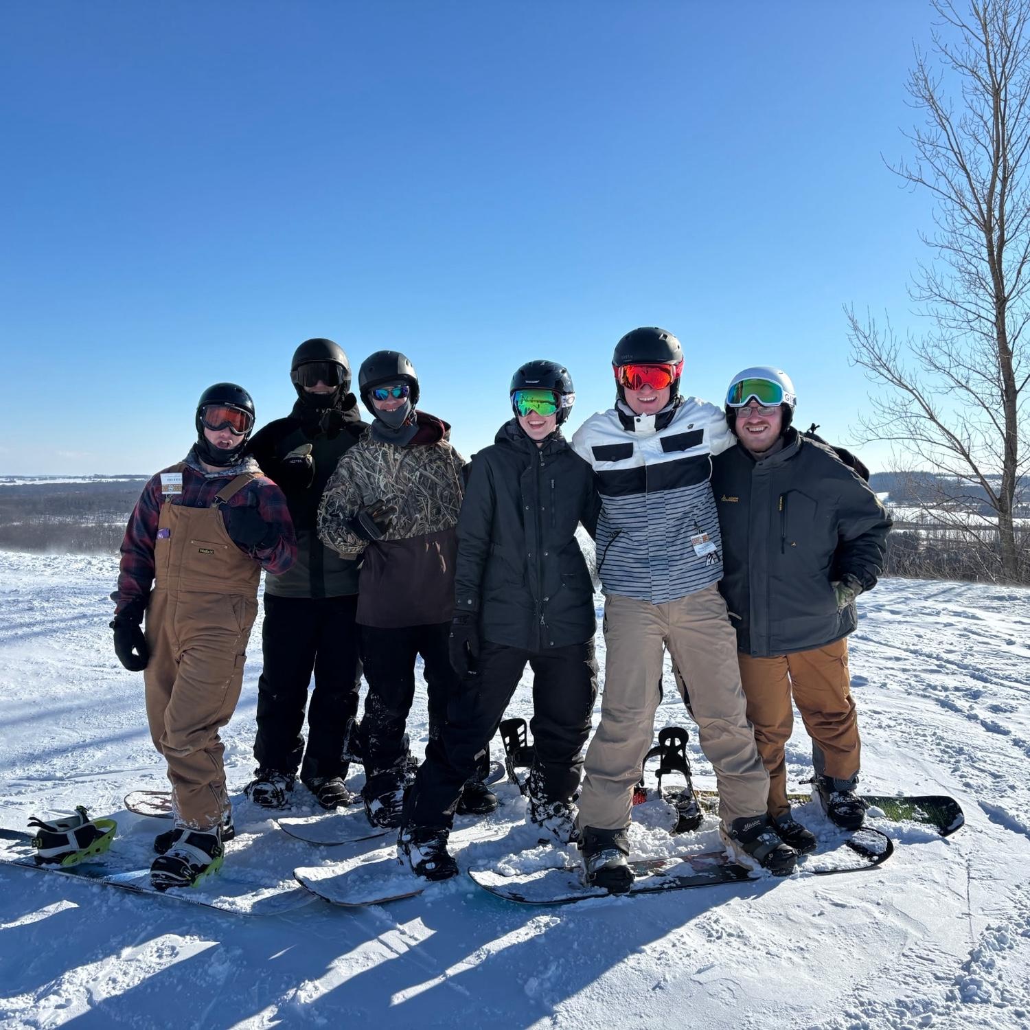 This is the picture that started it all! I didn’t recognize anyone when I offered to take the picture! When I handed the phone back to Brady, I got closer to Andrew and recognized him!