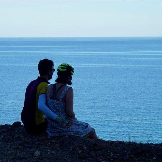In Baja Sur Mexico, our hardest bike tour yet, December 2018
