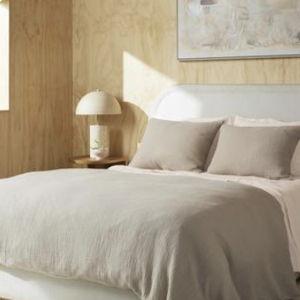 Parachute Organic Cloud Cotton 3-Piece Duvet Cover Set