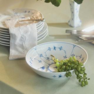 Blue Fluted Plain Bowl