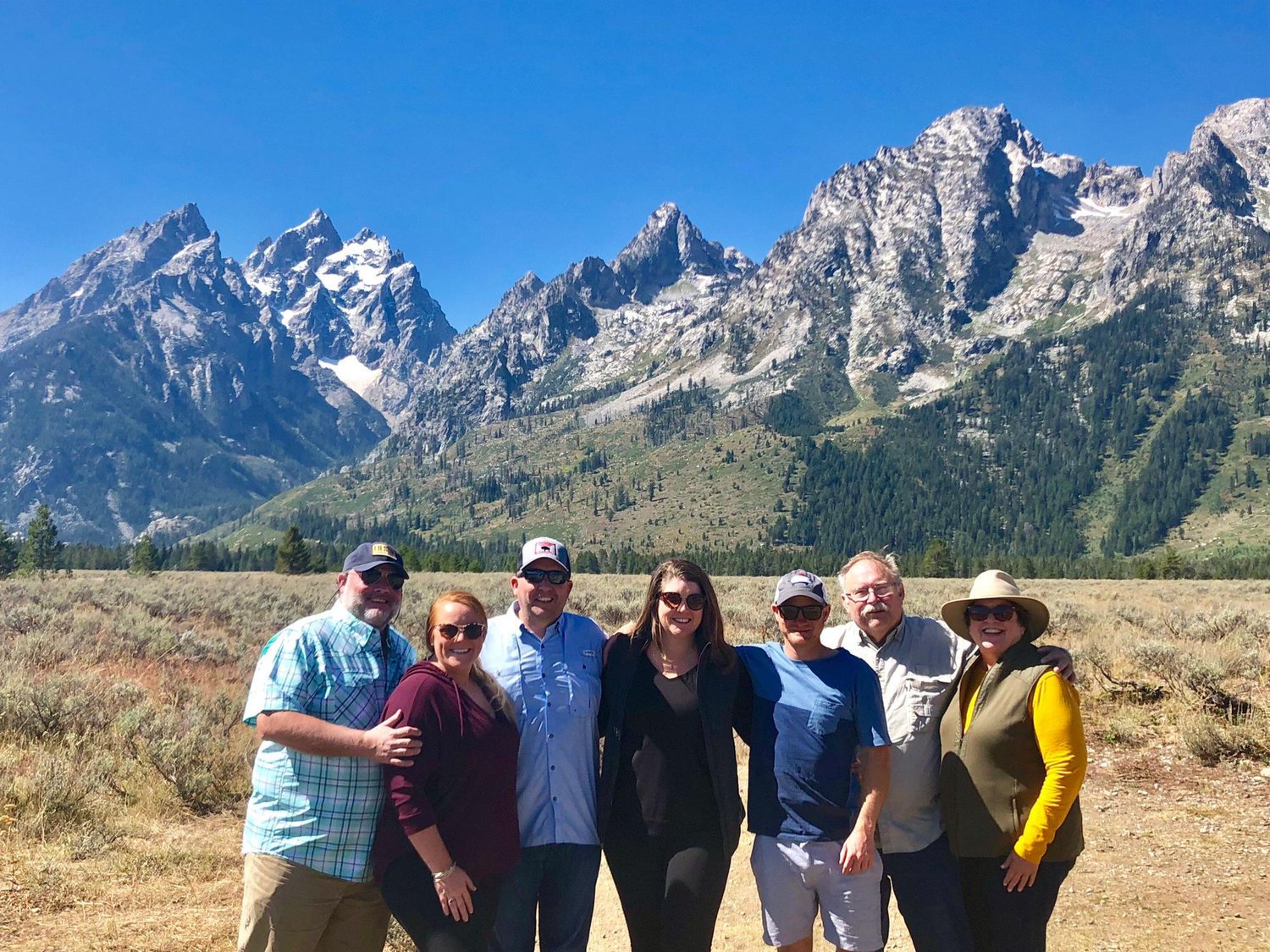 Vacationing in the Grand Teton National Park in the summer of 2018.