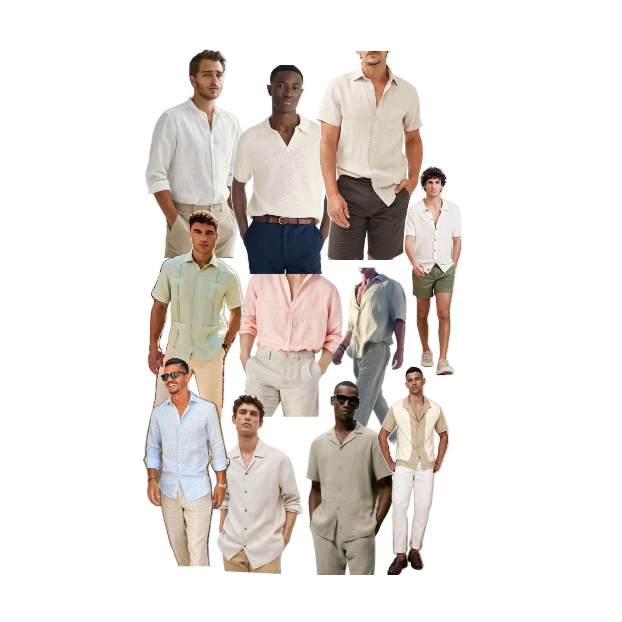 Garden party men