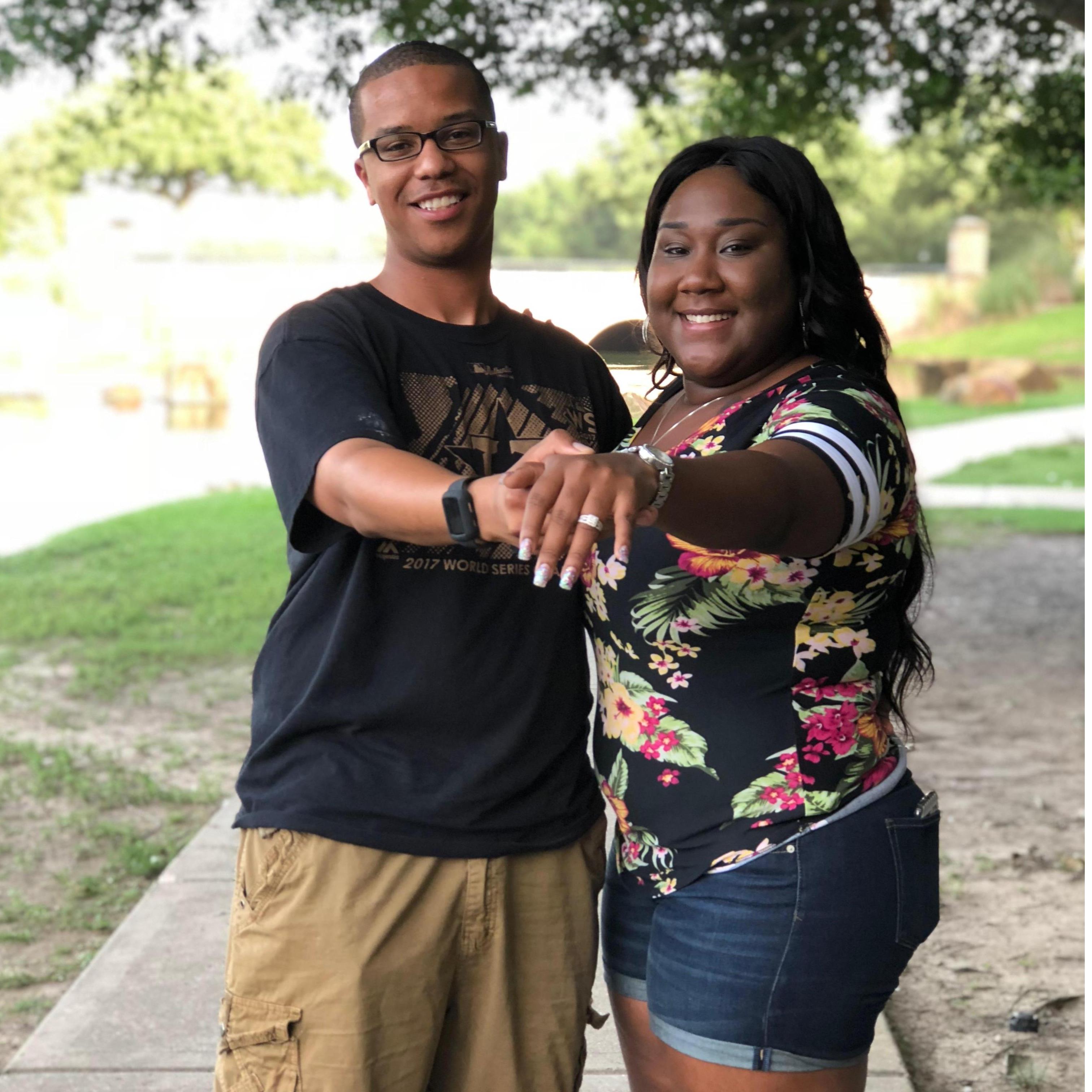 The day he asked me to spend the rest of my life with him. July 15, 2018