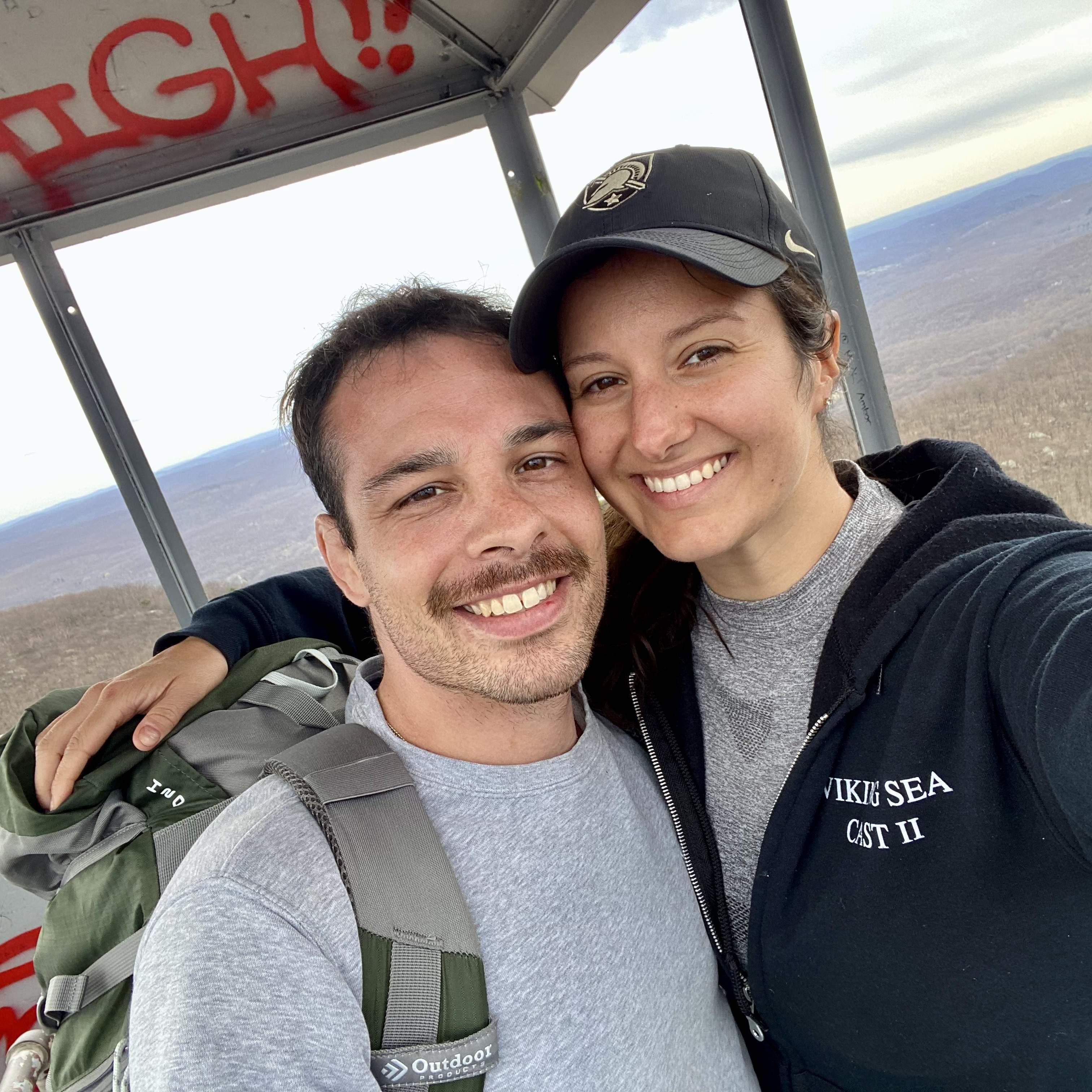 Kat and Joe moved to Beacon, NY New Years day 2022 and love to explore all of the great hiking it has to offer! This was a hike to the top of Mt. Beacon!