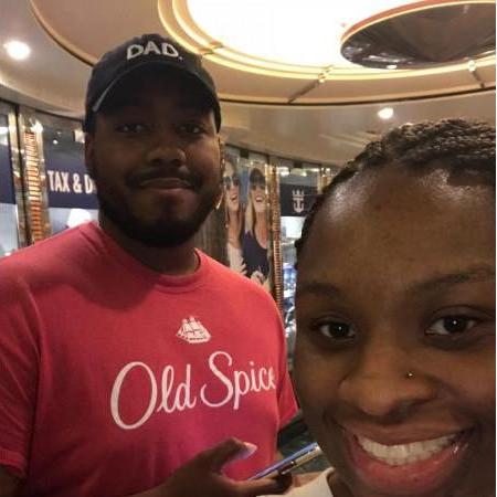 Our cruise to the Bahamas! No, we do not have children. No, he does not have another child somewhere. Yes, we are doggy parents though!