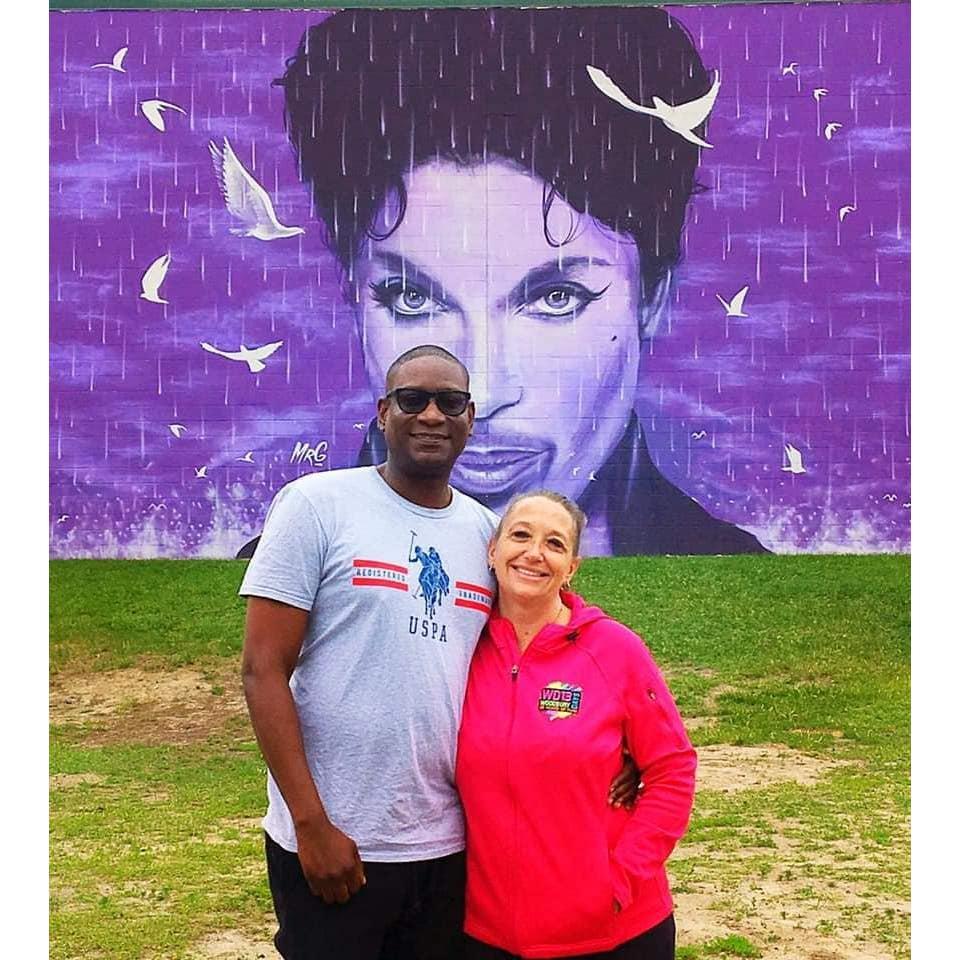 R.I.P. Prince - Mural in Chanhassen, MN