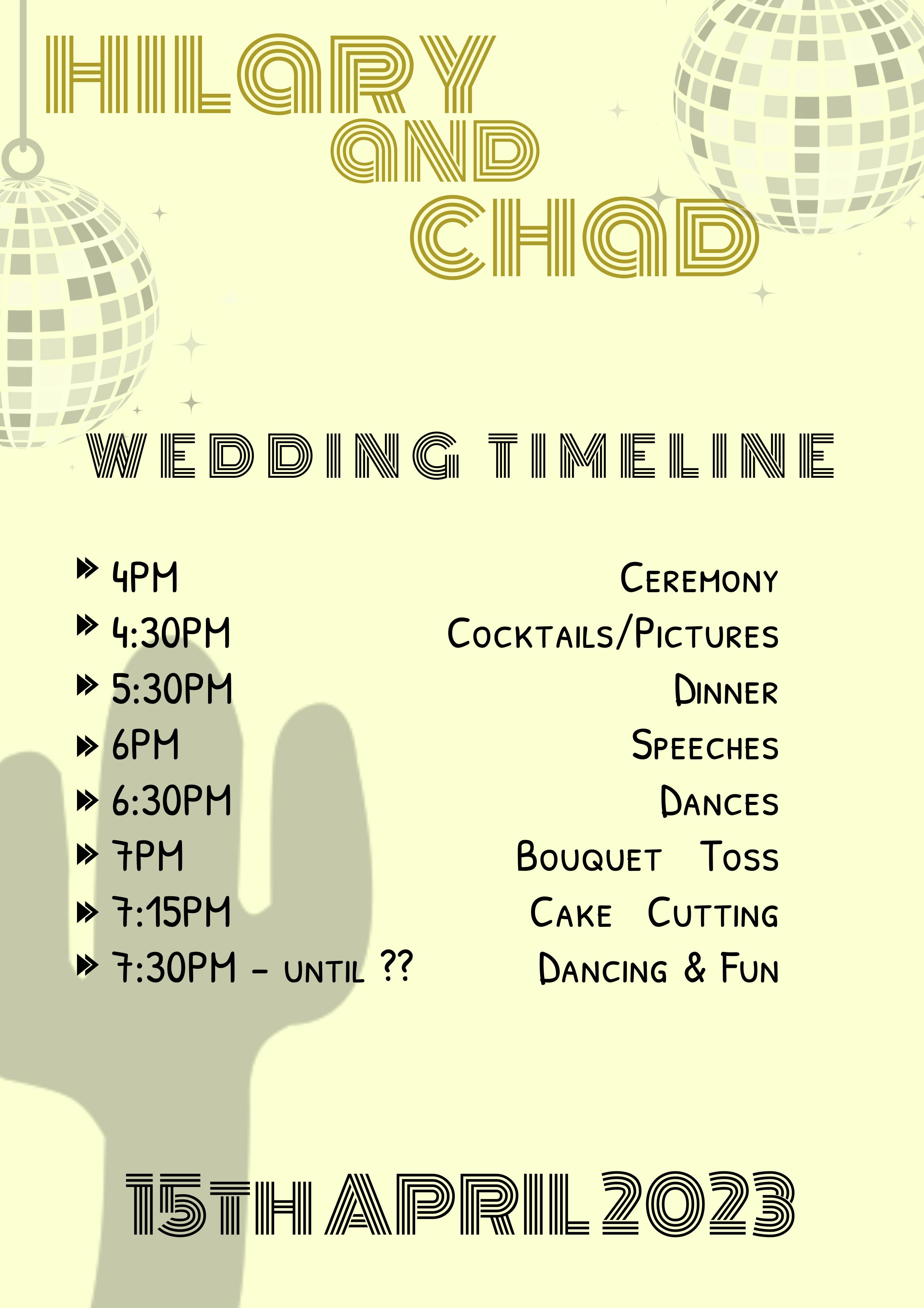 The Wedding Website of Hilary King and Chad Farand