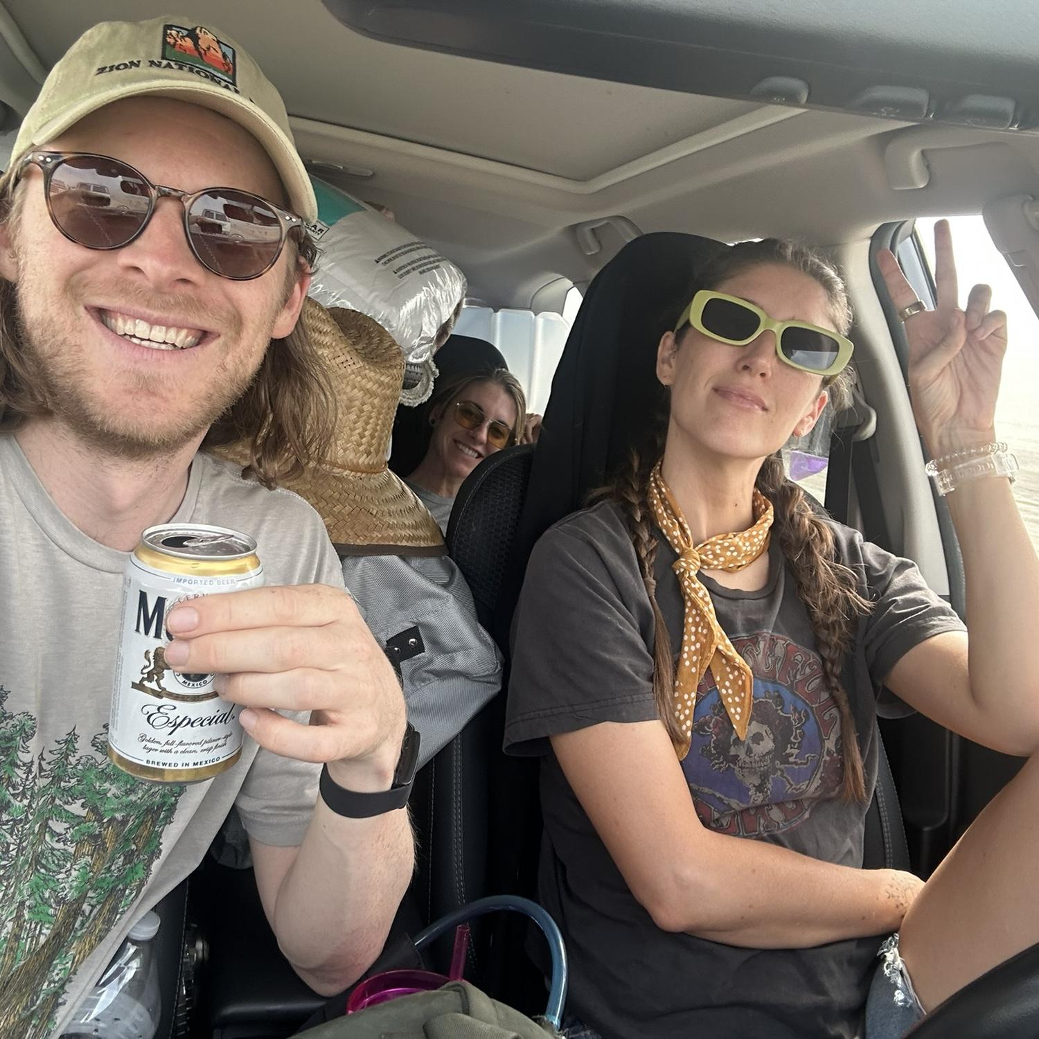 On our way to Burning Man