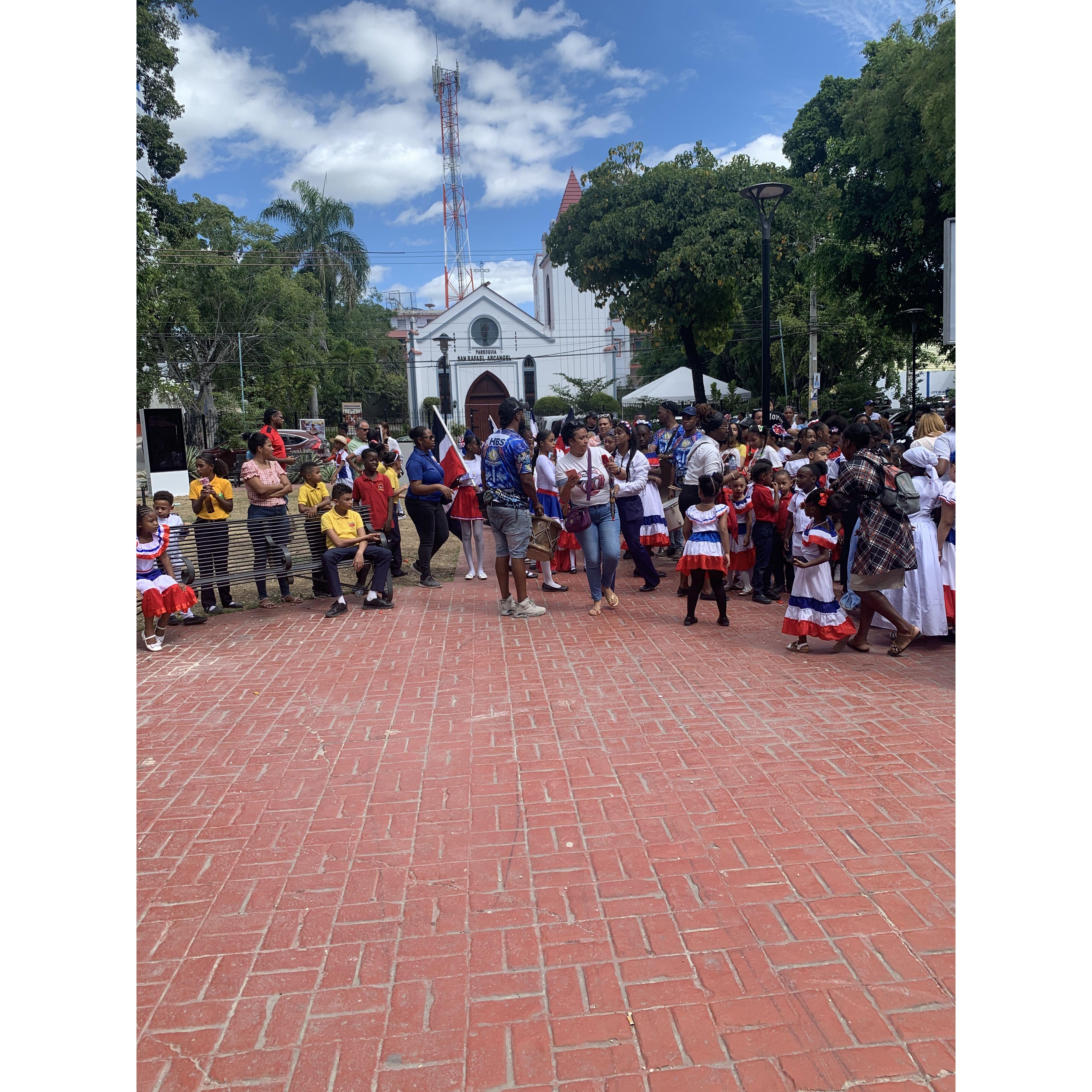 My 1st Independence Day Celebration of the Dominican Republic.