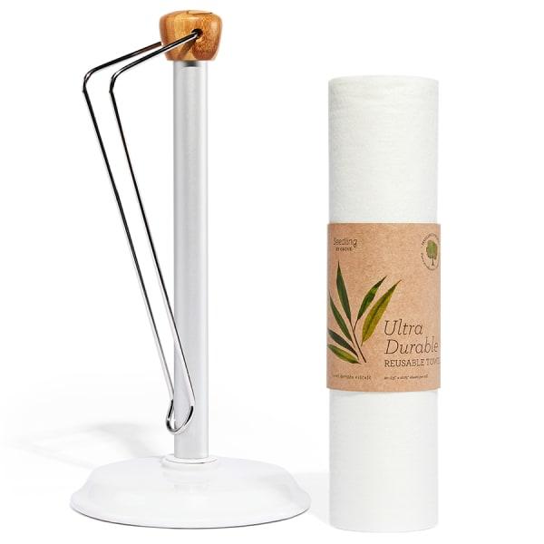 Paper Towel Holder & Reusable Paper Towel