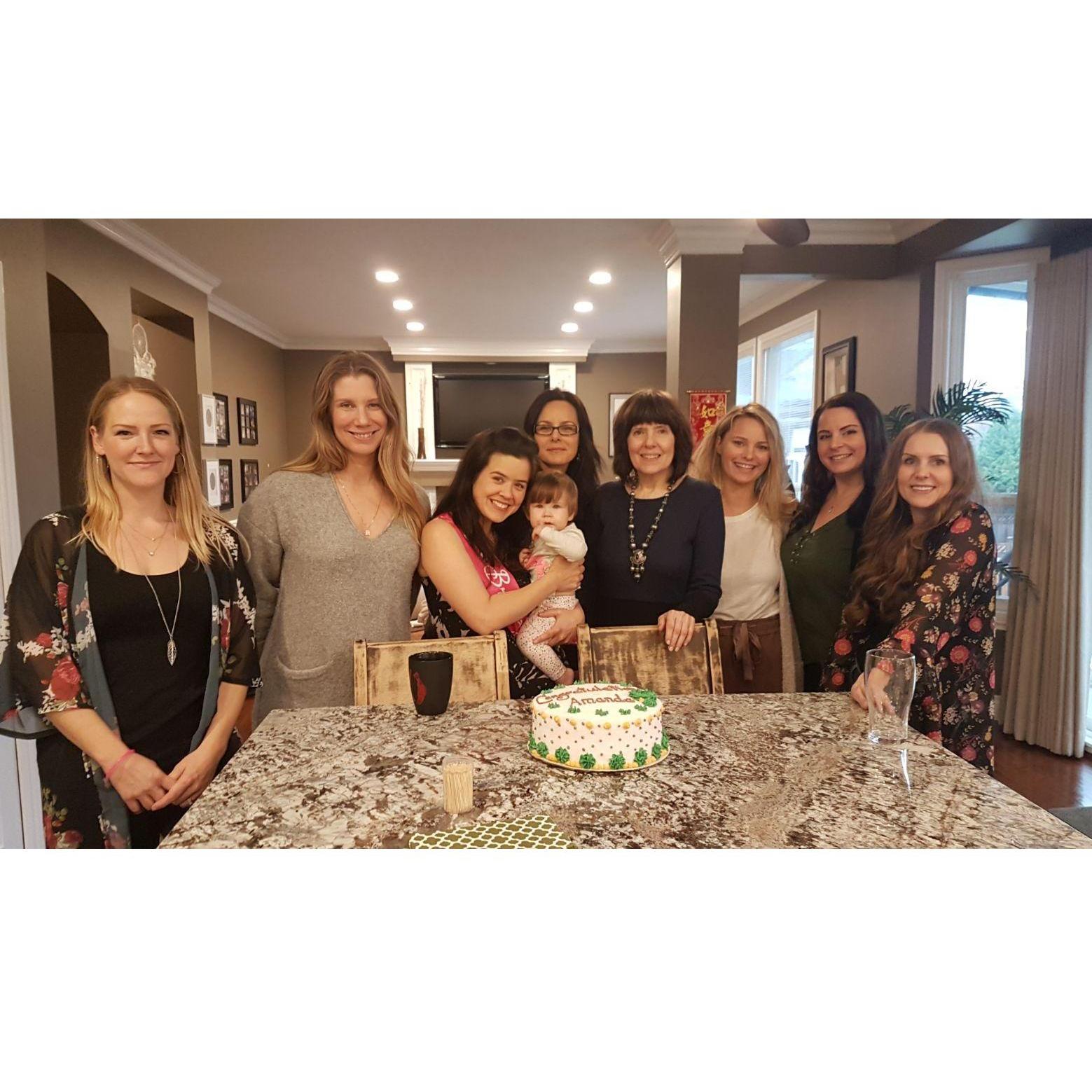 The wedding shower