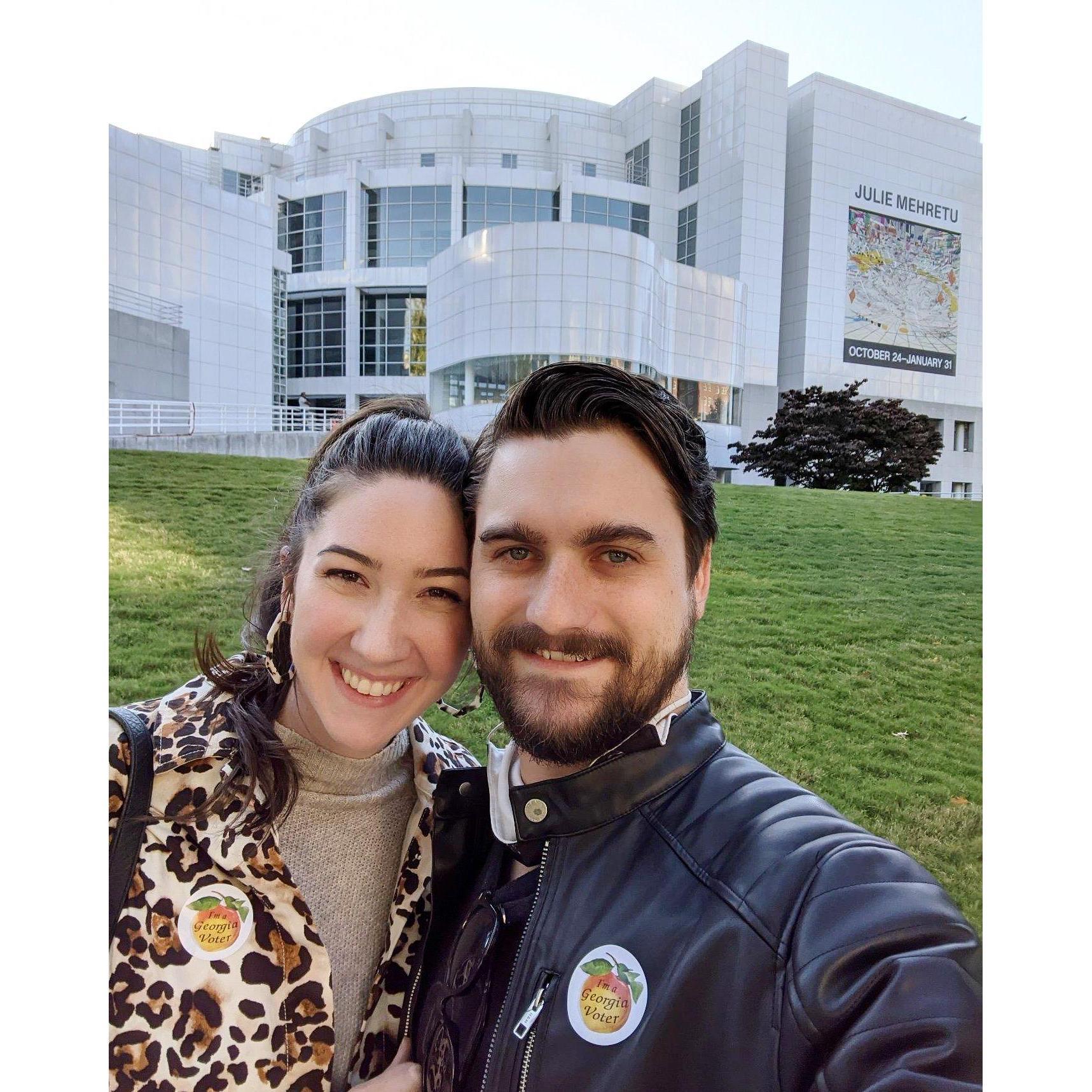 Exercising our right to vote