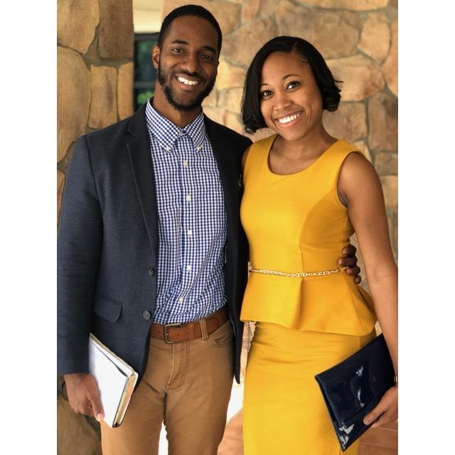 Looking like a wholesome church couple lol.