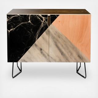 Marble Collage Credenza