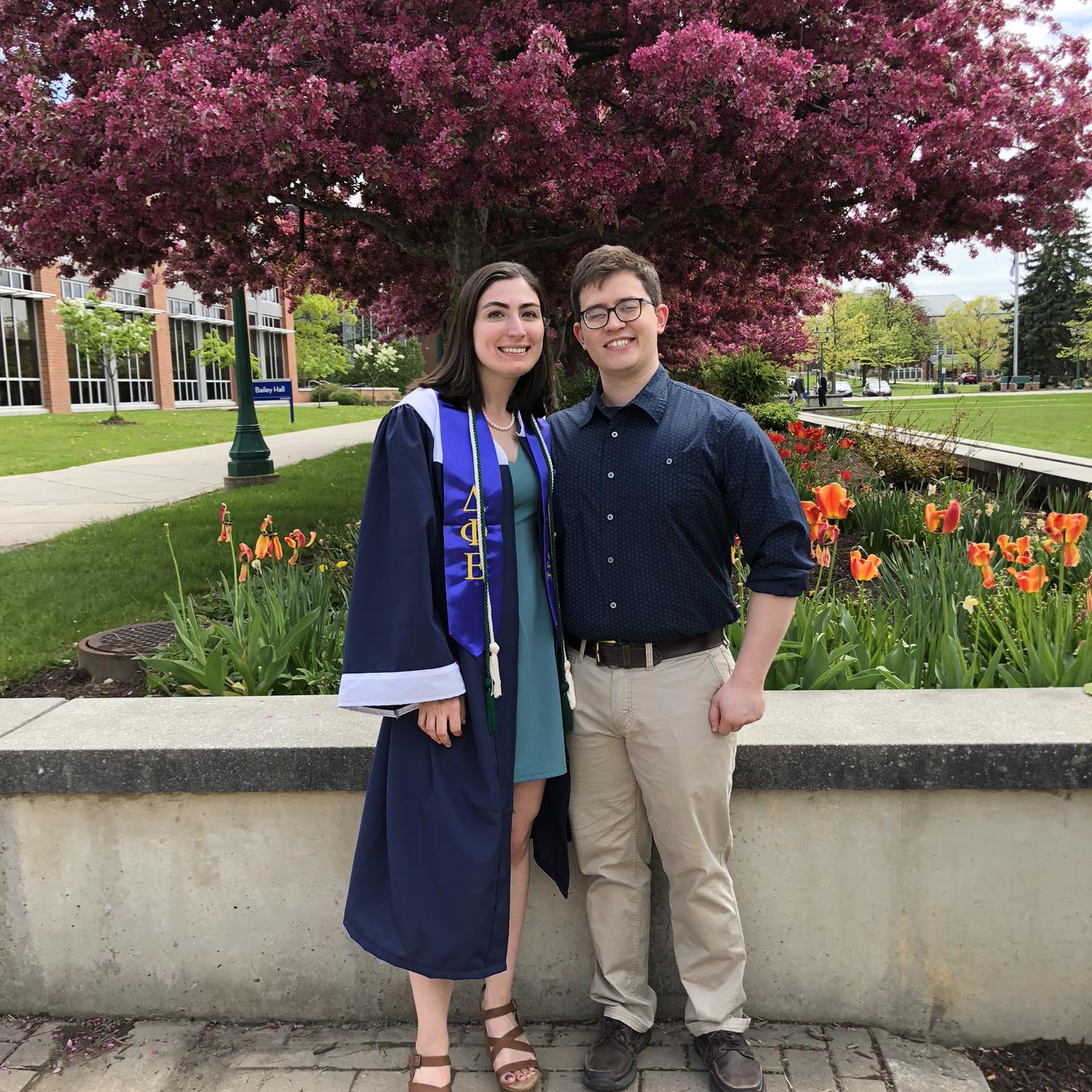 Kristen’s graduation from Geneseo in 2019