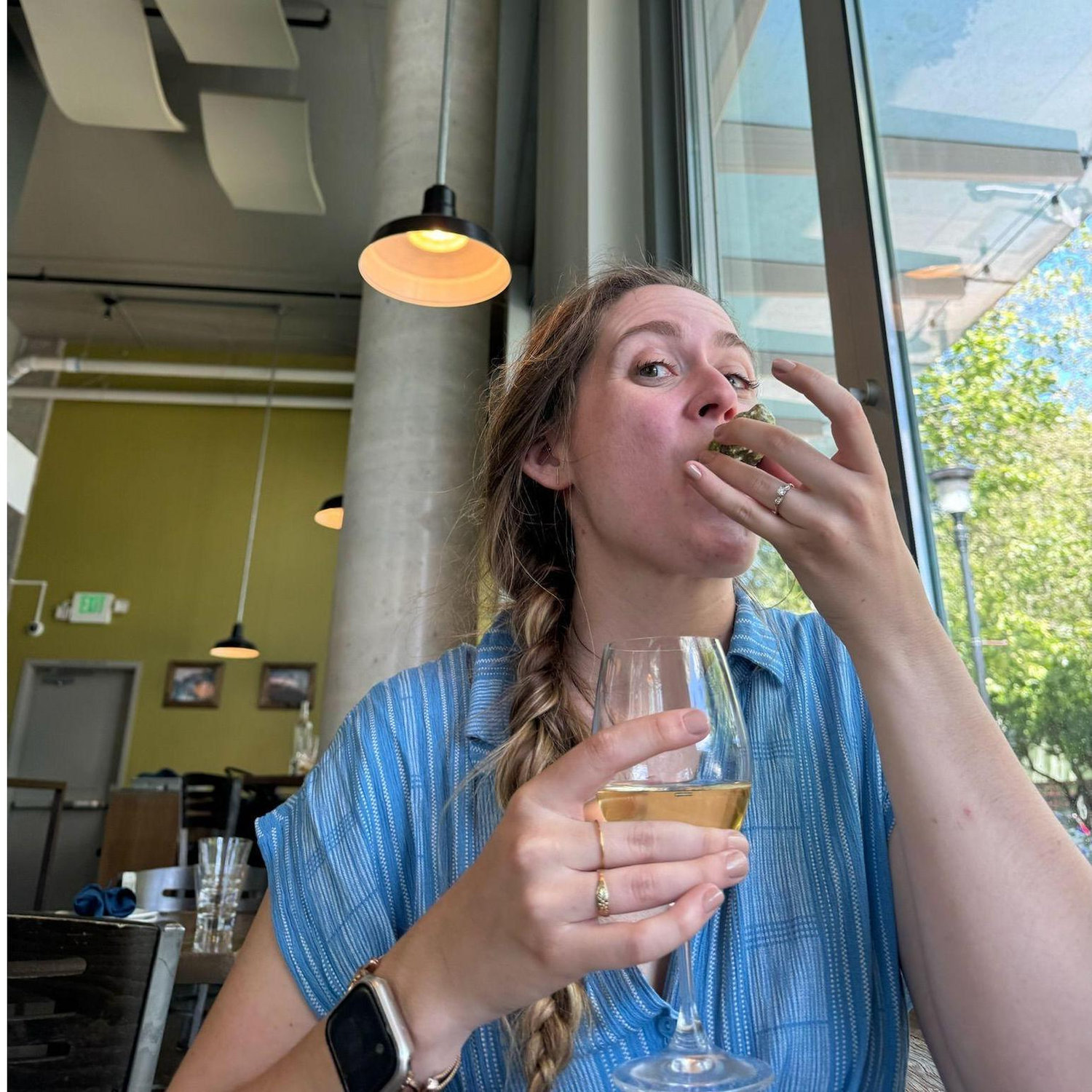 Celebratory engagement oysters, duh