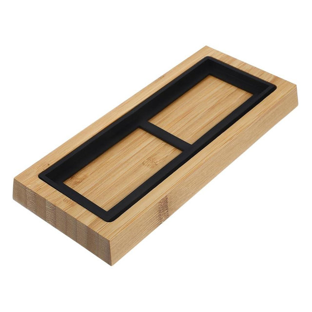 UPKOCH Whetstone Base 8.25 Inch Wooden Sharpening Stone Holder with Non-Slip Silicone Grip for Stable Knife Sharpening and Portable Tool Storage