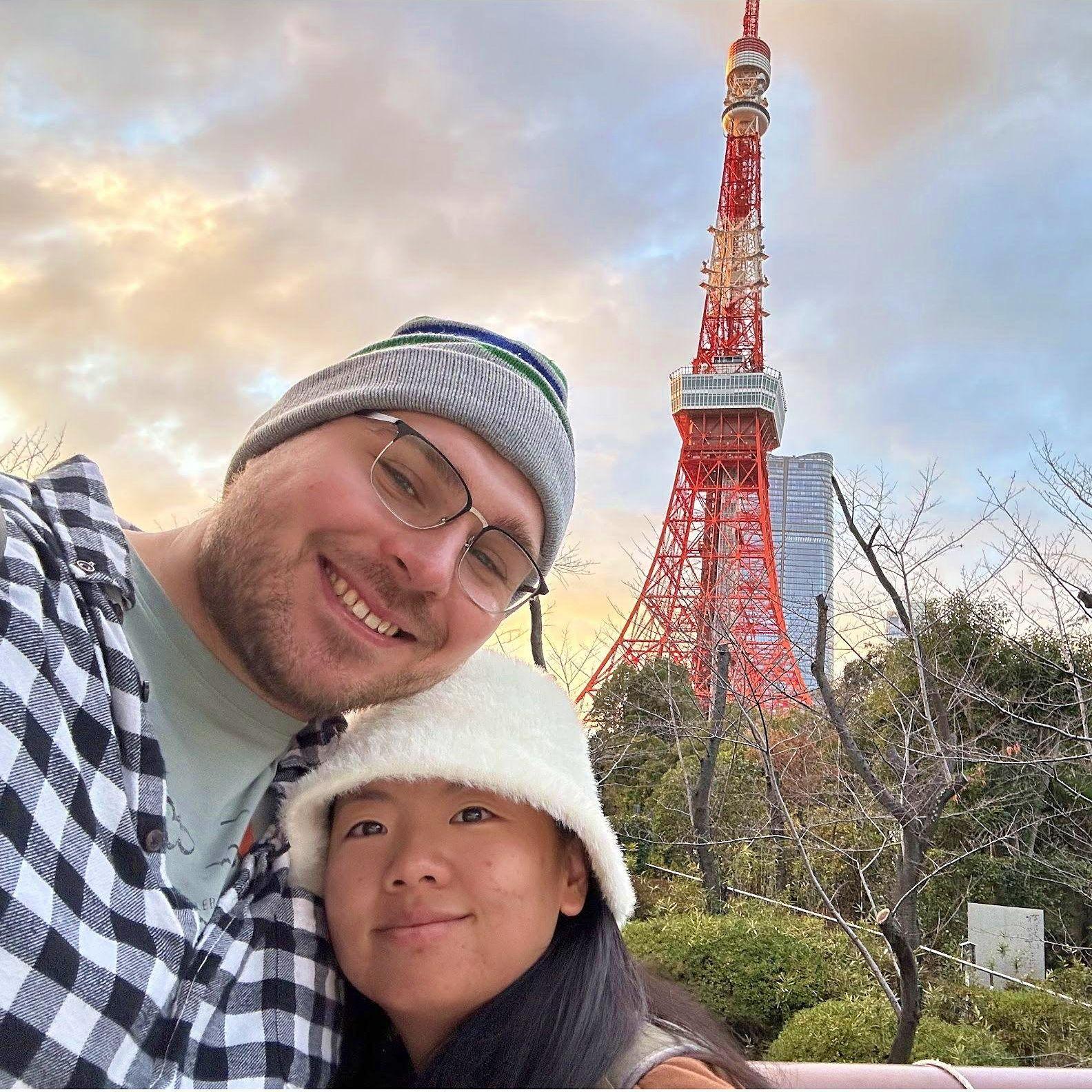 Exploring Tokyo Tower- Tokyo, Japan- January 2024