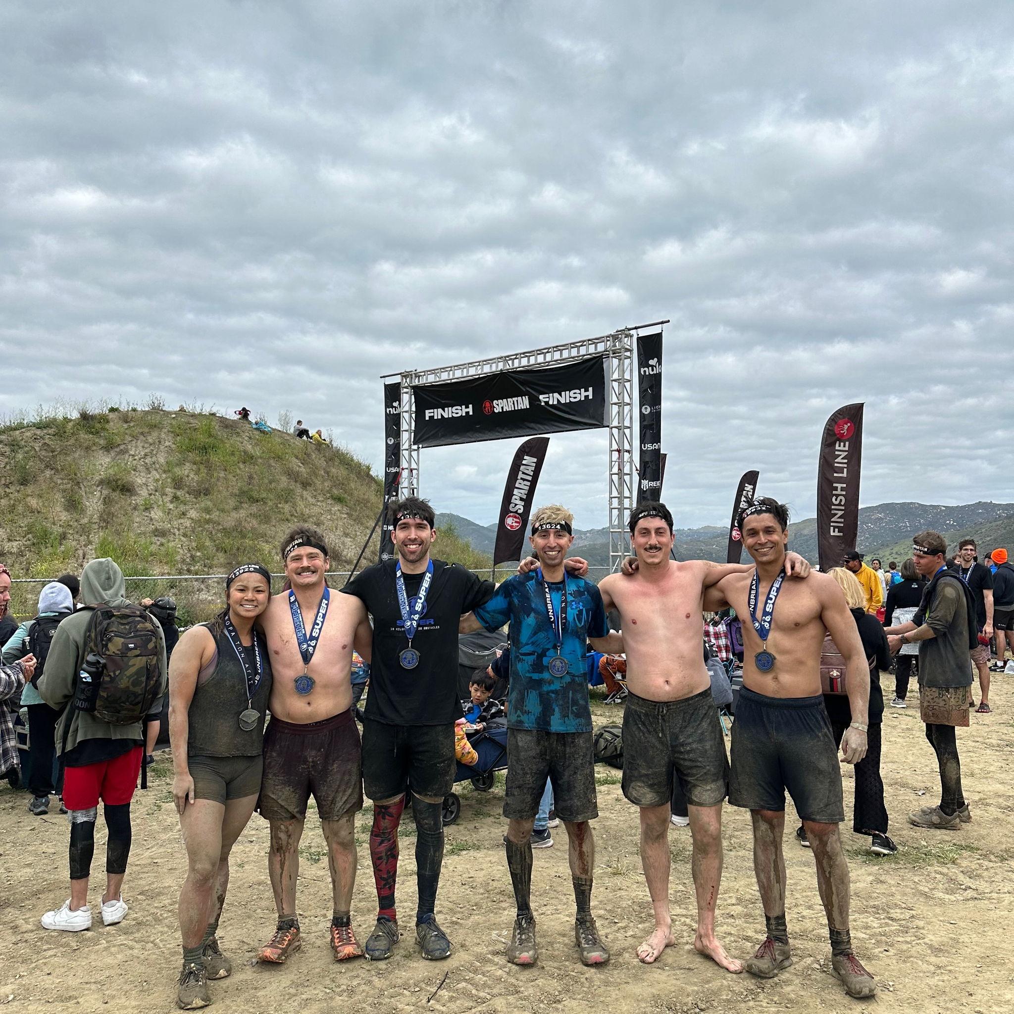 Spartan race with the San Diego crew!