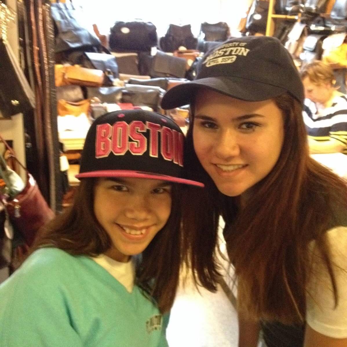 The Bridesmaids - Meredith and Lexie. Girls trip to Boston, Massachusetts. July 25, 2015