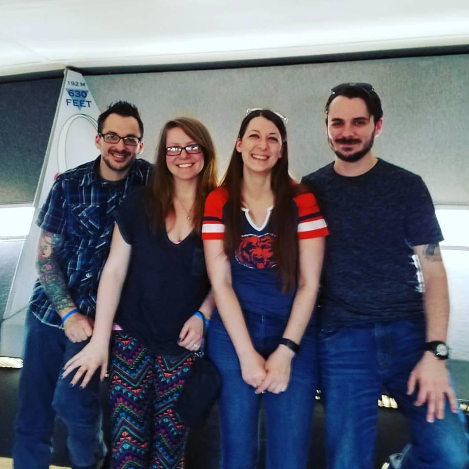 St. Louis trip, 2017. At the top of the arch!