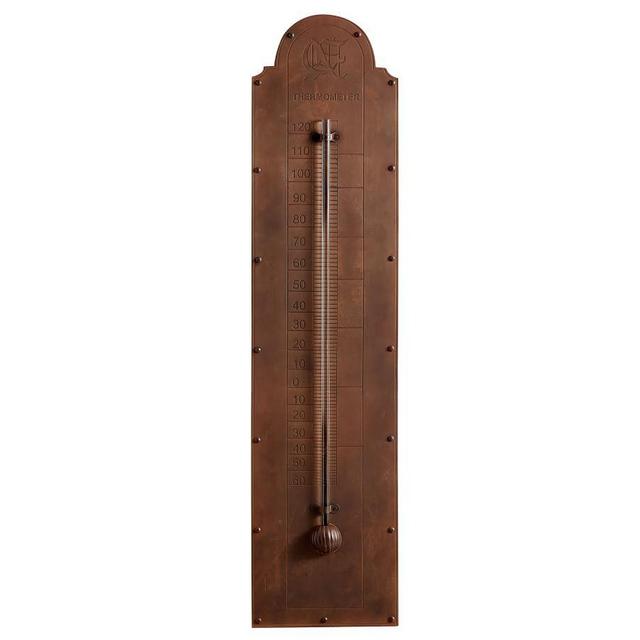 Outdoor Iron Wall Thermometer
