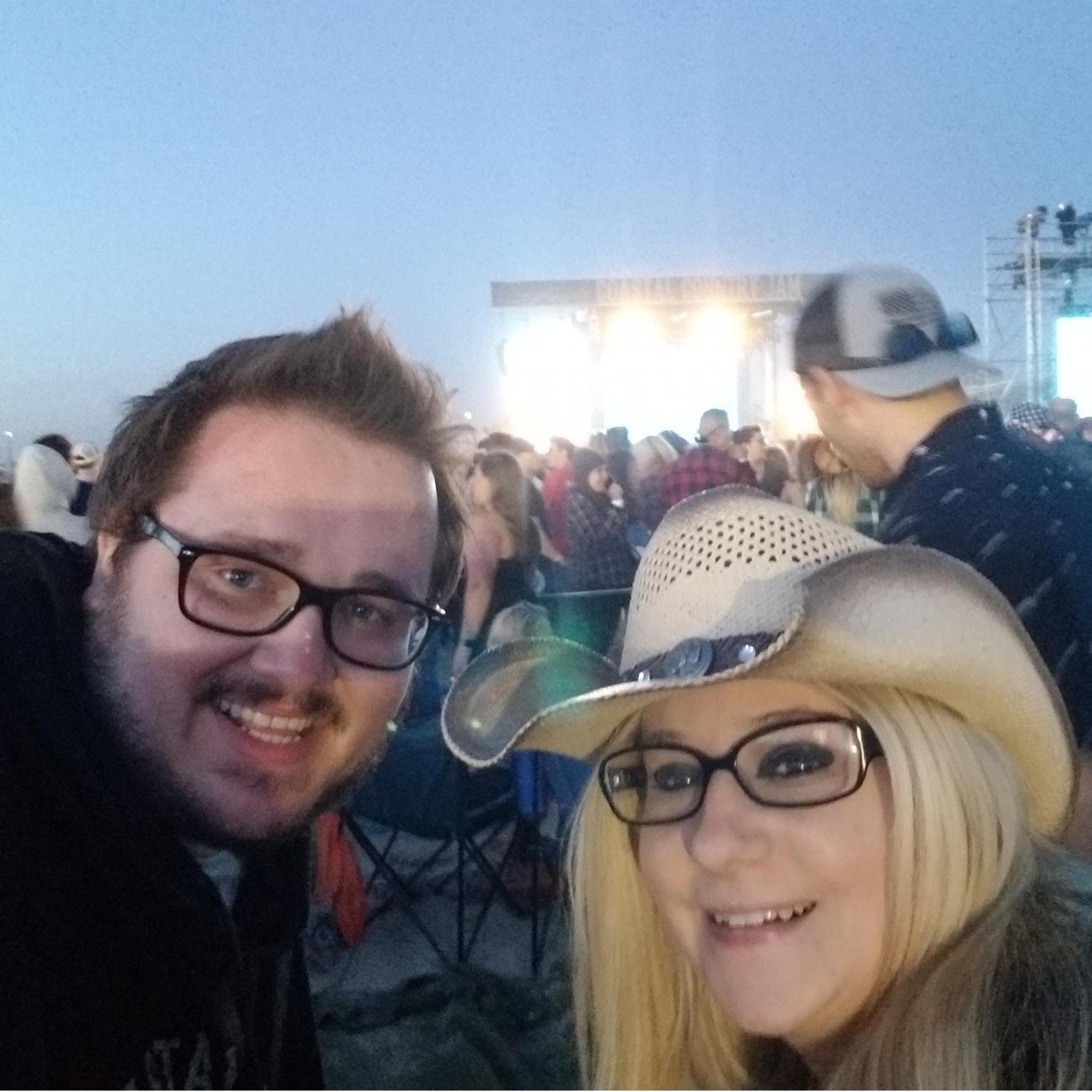 Country concert at Huntington Beach