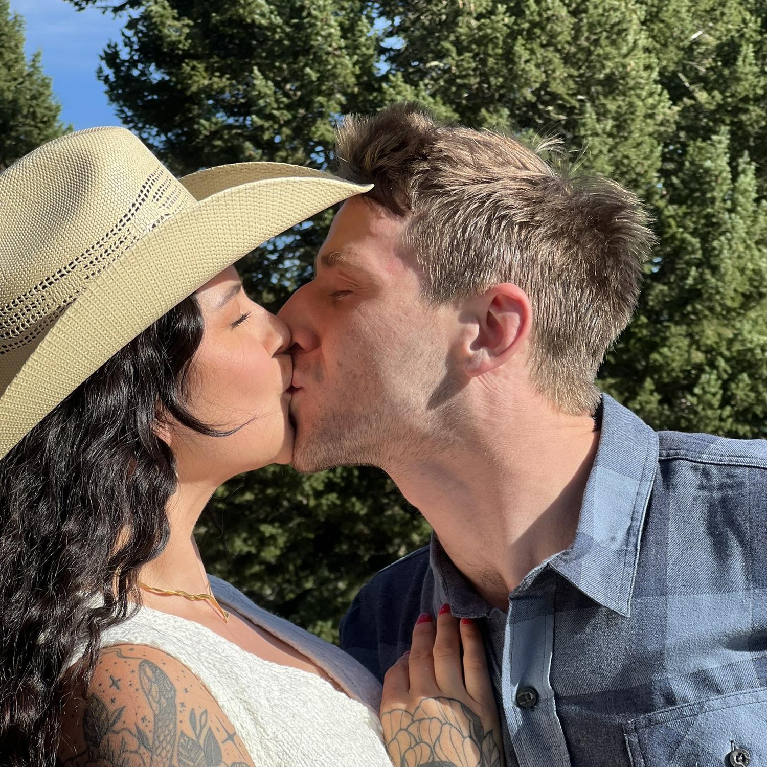 Kisses from my favorite cowboy