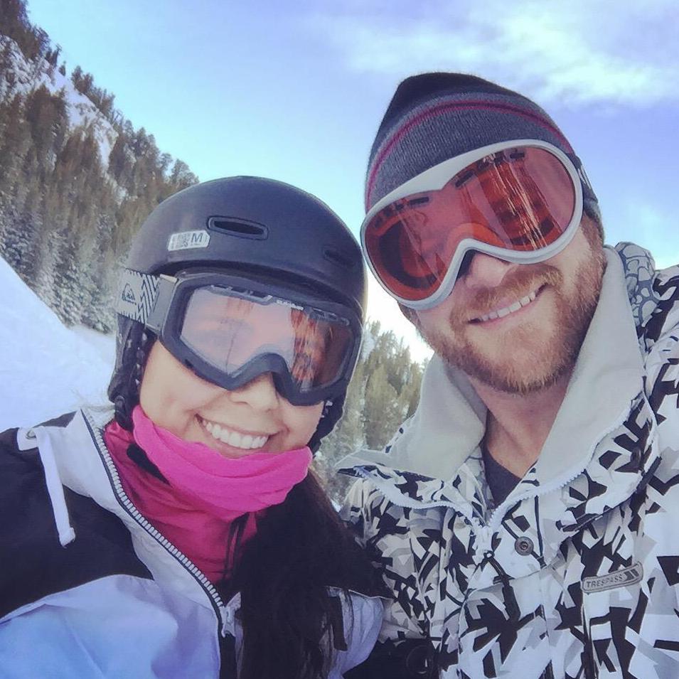 Mammoth, CA - where Bryan skied growing up and presumed Heather was a pro skier. Let's just say it was a long ways down the mountain!