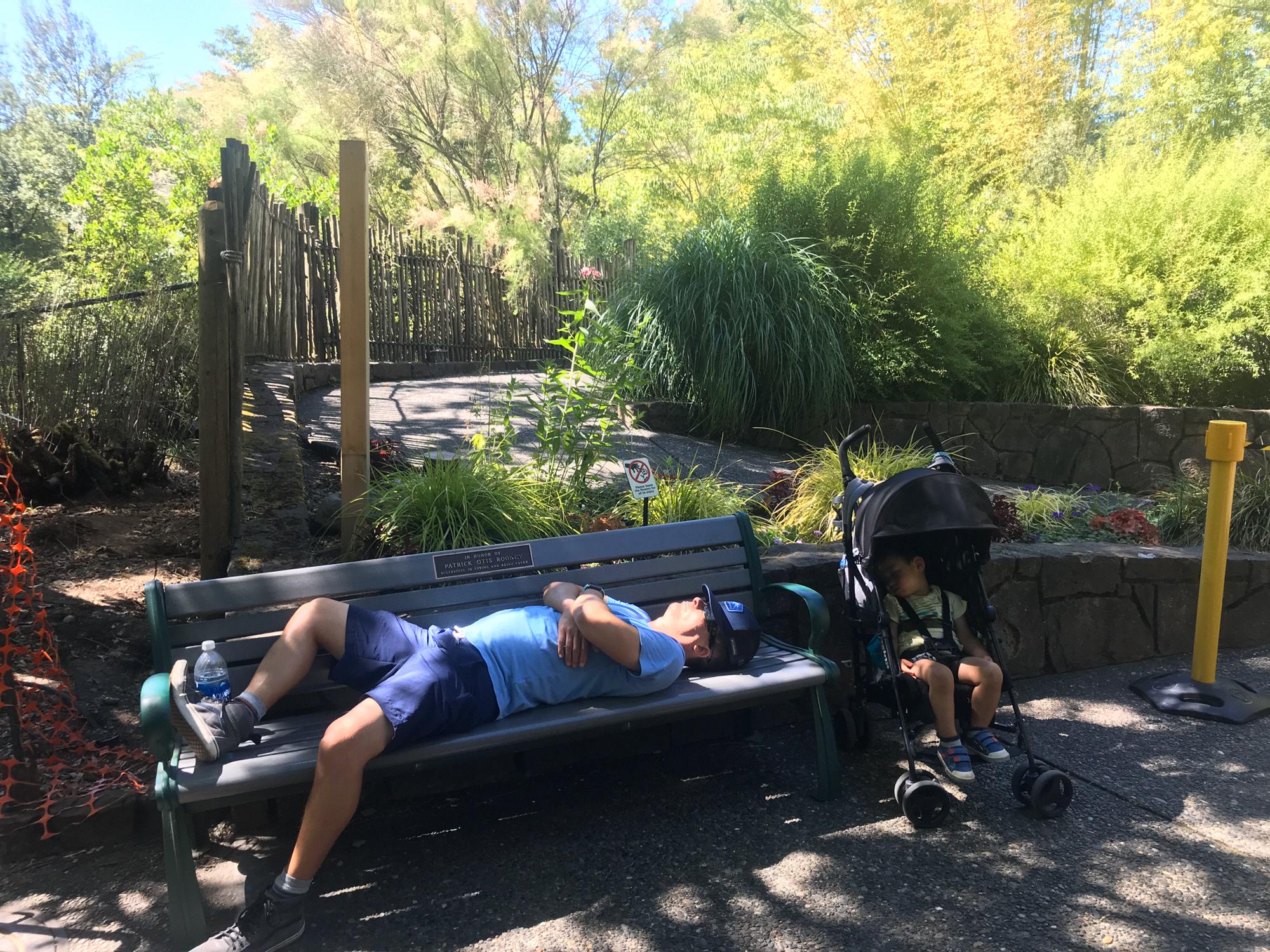 Nap time with Malcolm