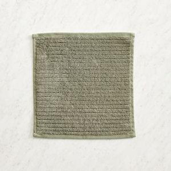 Classic Ribbed Organic Washcloth