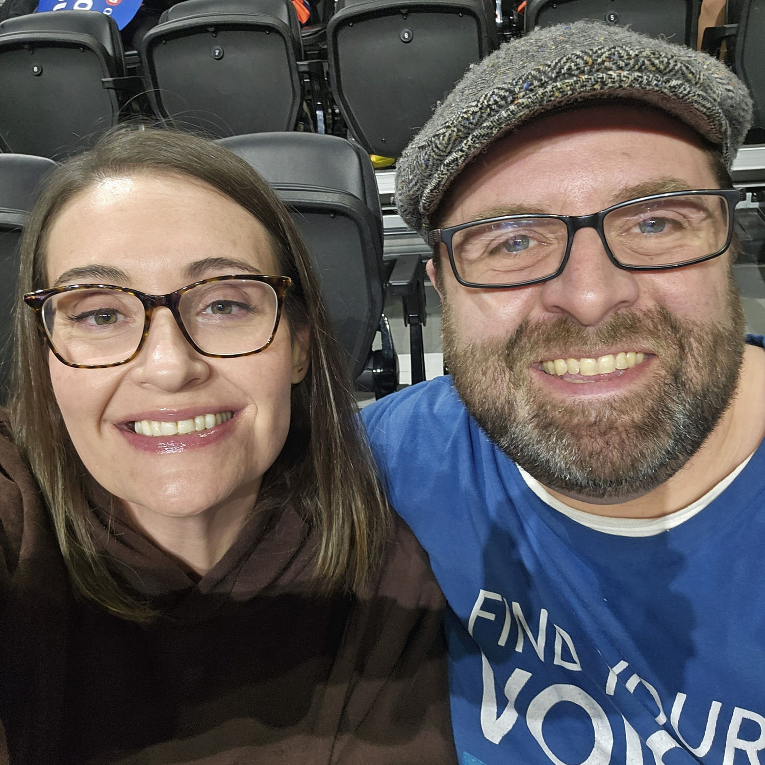Our first sporting event together, Windy City Bulls