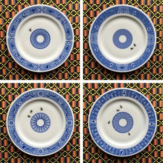 Calamityware Small Plates w/Ants