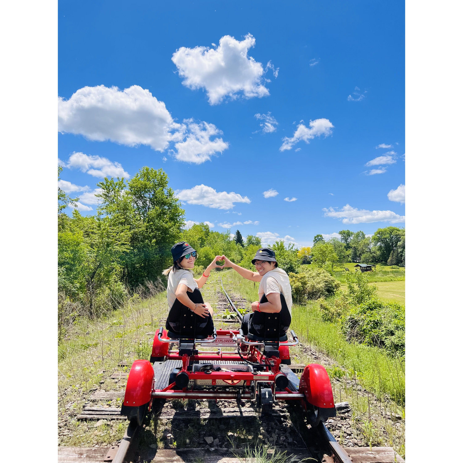 [2022-05] Rail biking in Mildford.