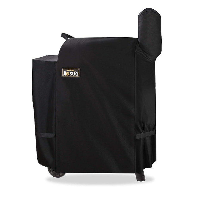 Jiesuo Grill Cover for Traeger Pro 22 Series, Heavy Duty Waterproof Grill Cover for Traeger 22 Series Pellet Grills, Full Length Wood Pellet Grill Cover