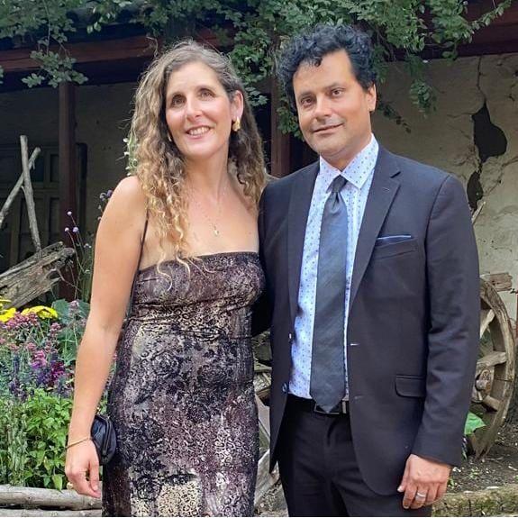Rulo and Ravi at a recent family wedding.
