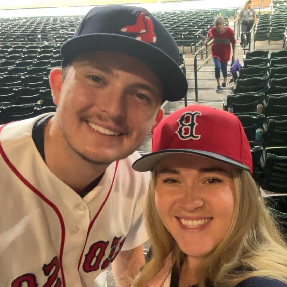 First Red Sox Game together!⚾️