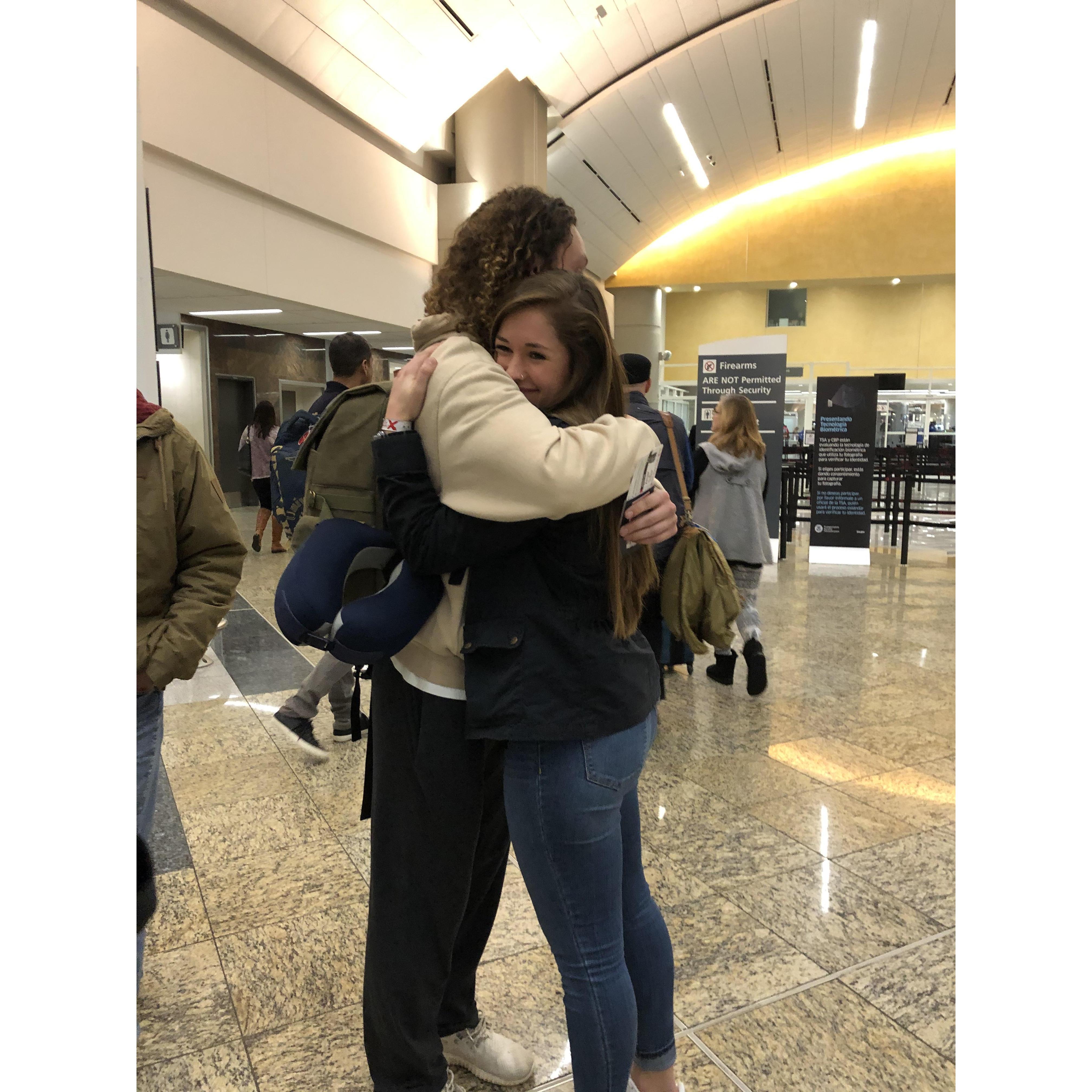 Shane left for Africa :(