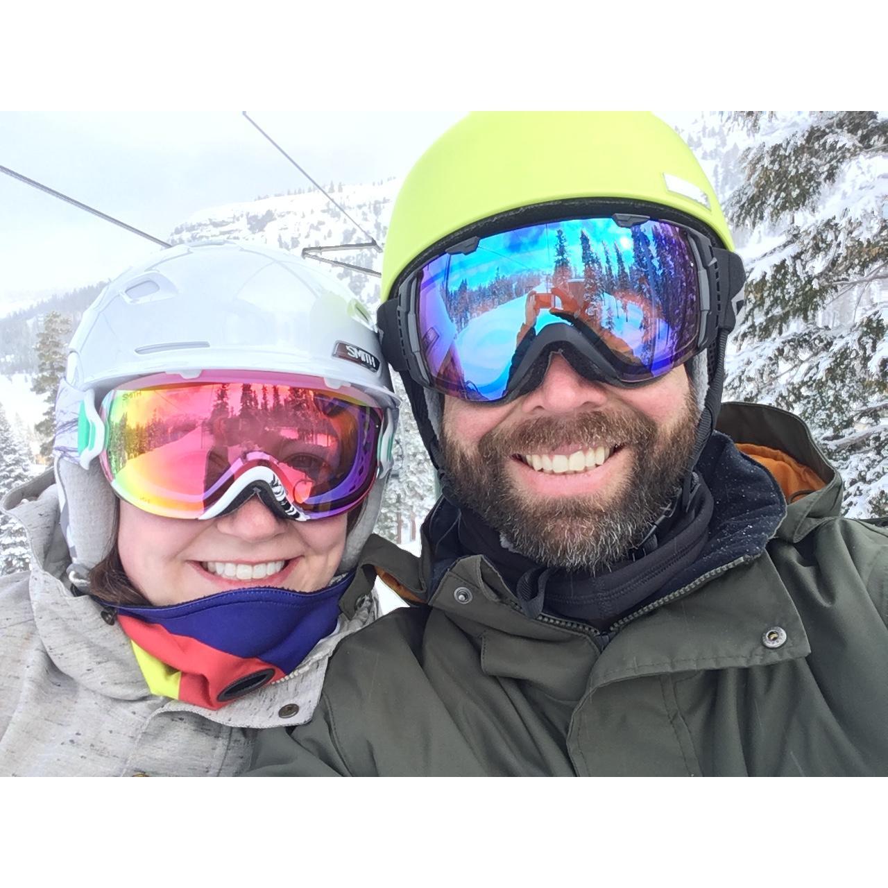 We love snow days in Lake Tahoe!