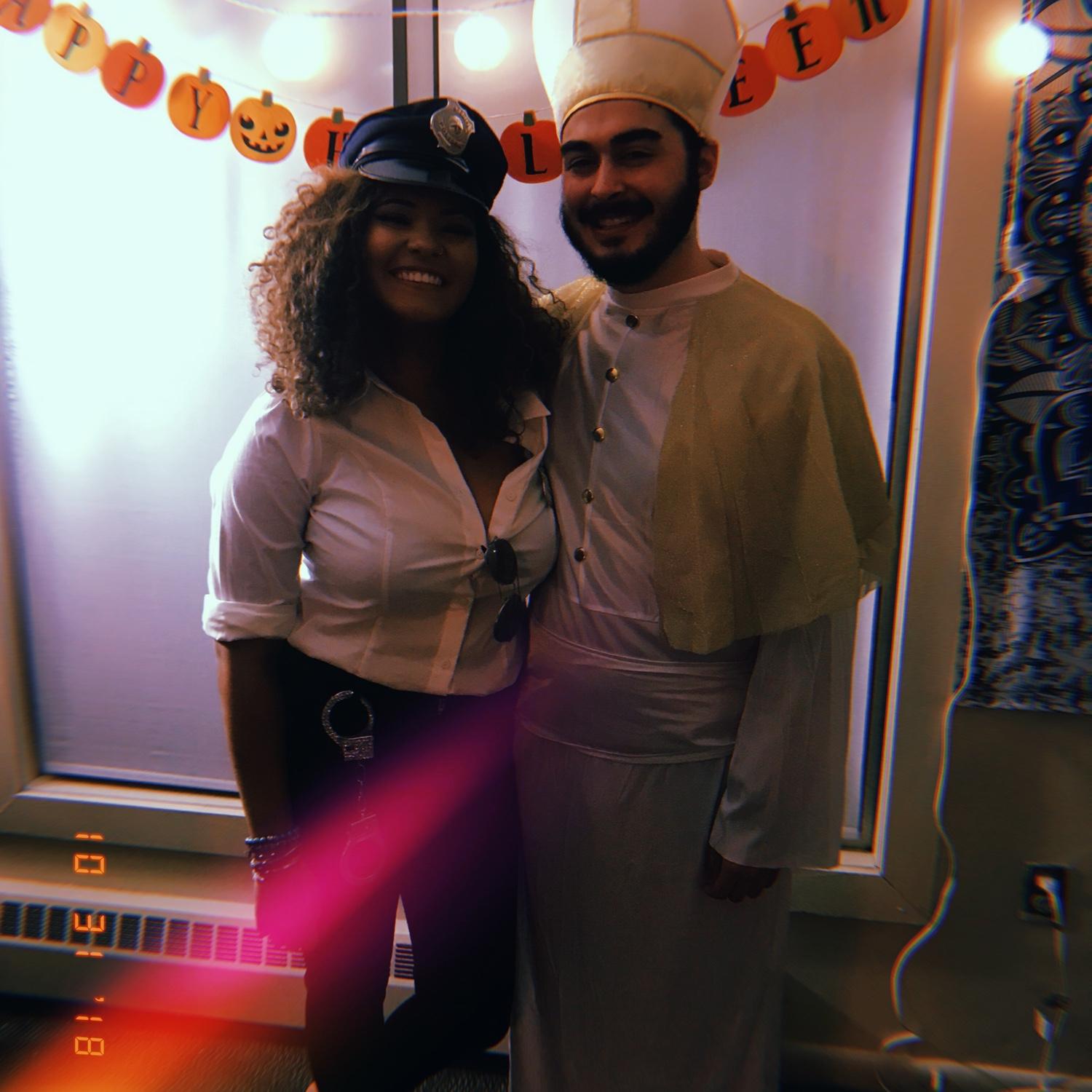 Our first Halloween (Oct. 2018)