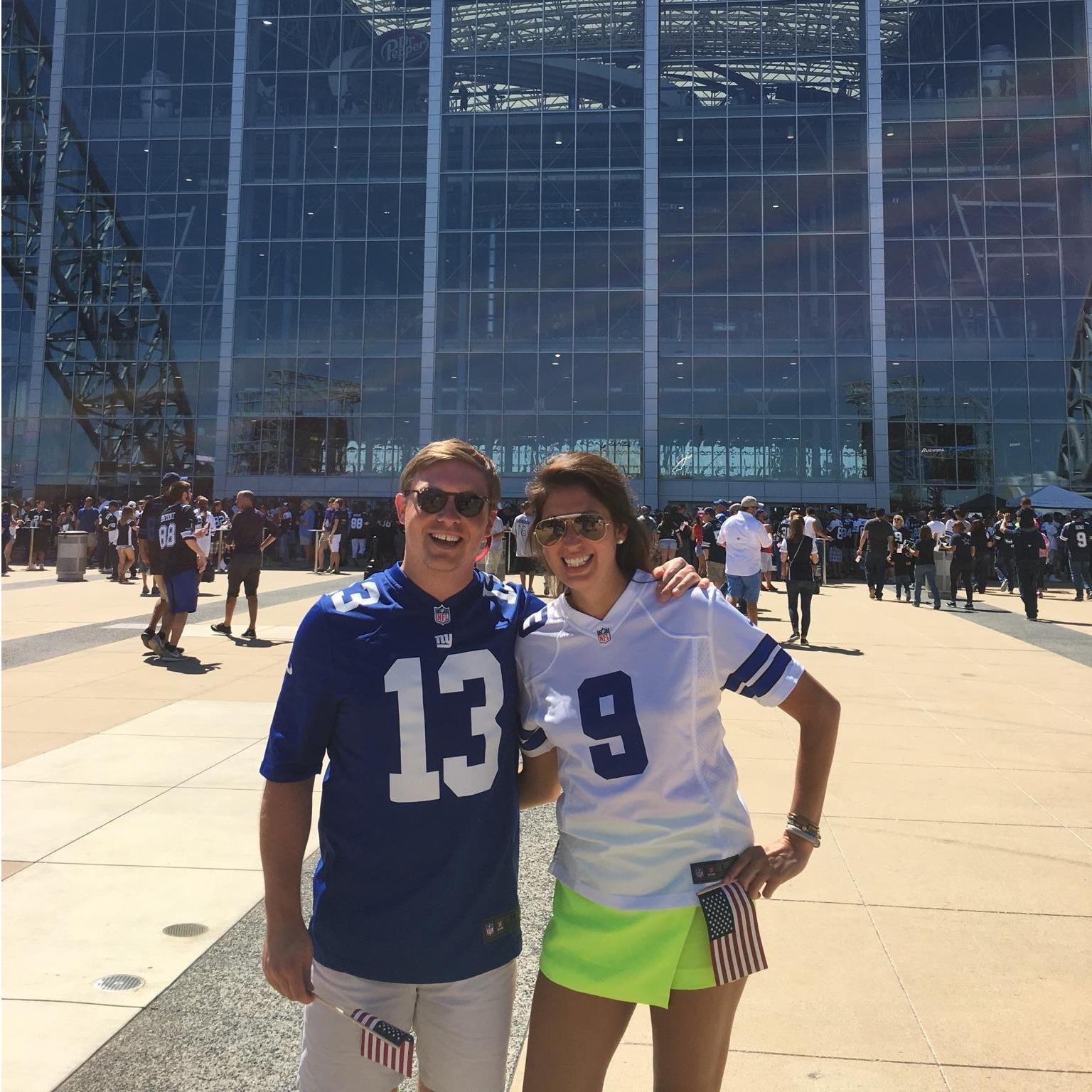 One of the things we love the most, is cheering on our rival football teams.