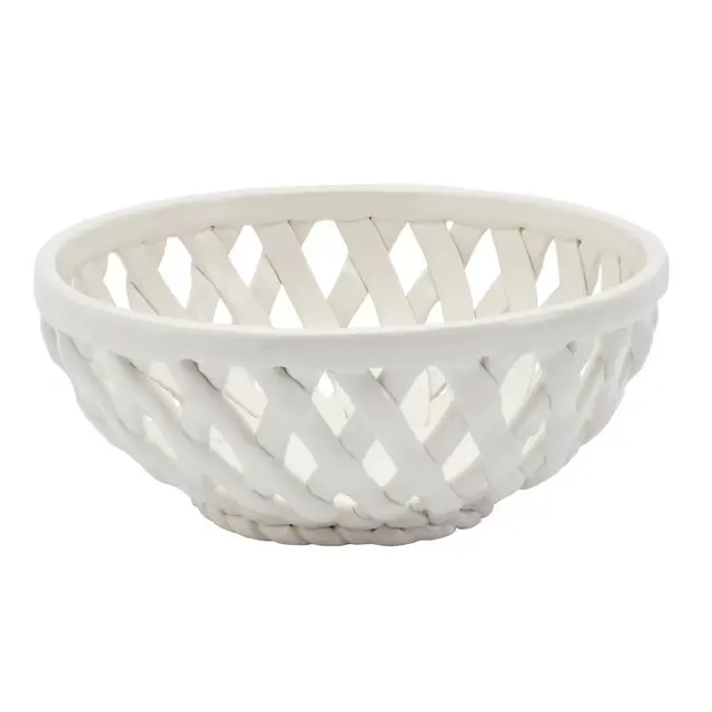 Bee & Willow™ Bristol Bread Basket in Coconut Milk