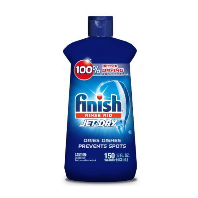 Finish Jet-Dry Rinse Aid, Dishwasher Rinse & Drying Agent - 16 fl oz