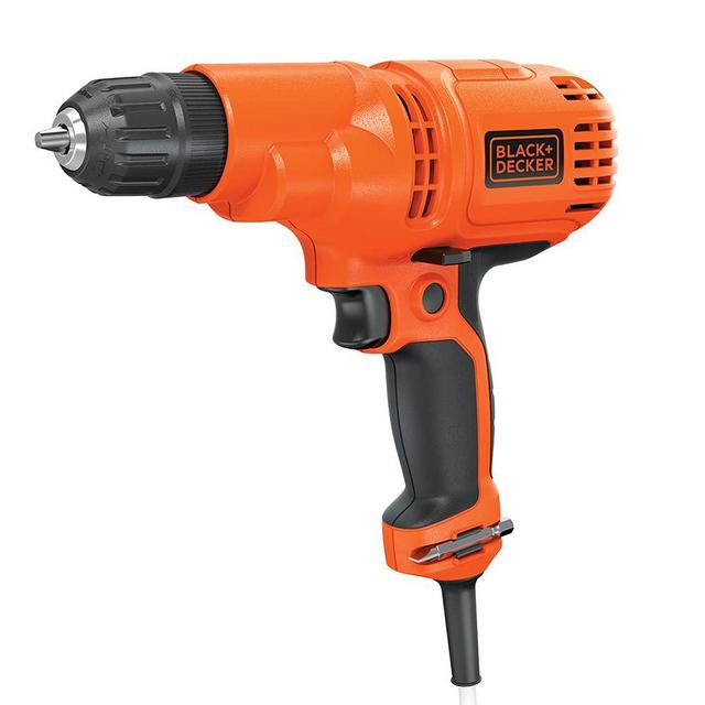 BLACK+DECKER Corded Drill, 5.5-Amp, 3/8-Inch (DR260C)